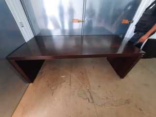 Secretária Altamira em madeira Wengué