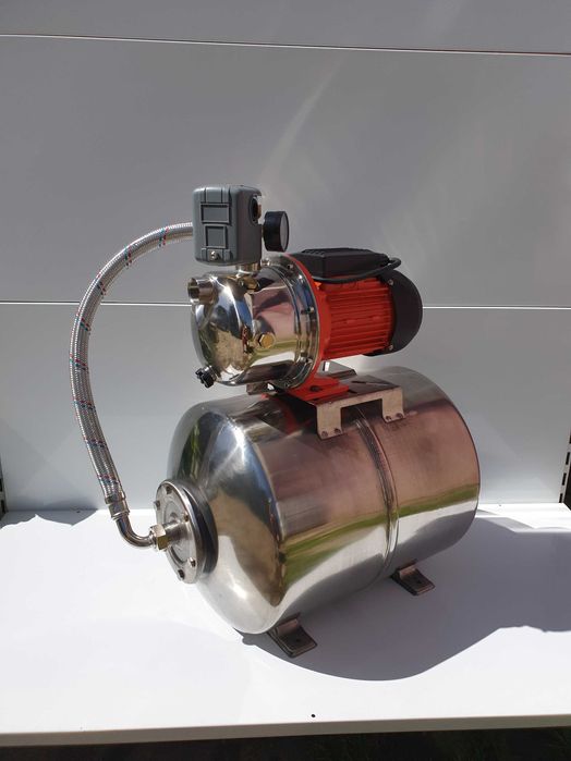 Насосна Станція 1,5 kW JY1000 нержавійка (ТІЛЬКИ ДОСТАВКА ПОШТОЮ)