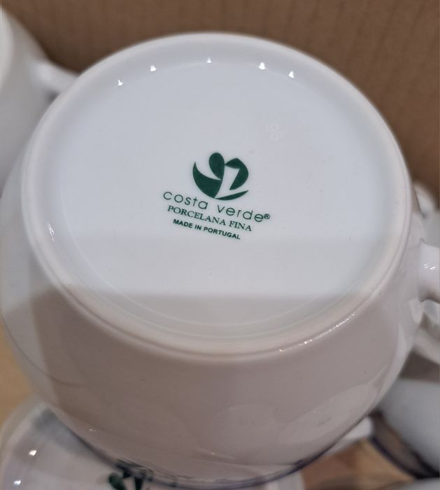 Serviço de chá COSTA VERDE