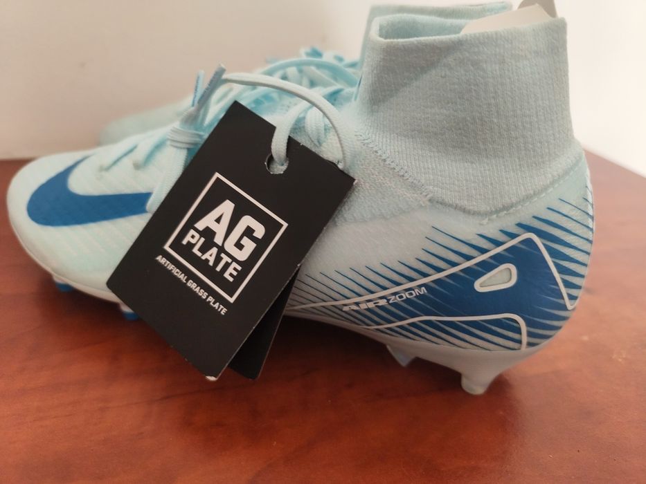 Korki Nike Zoom Mercurial Superfly 10 Elite AG-Pro - Błękitny