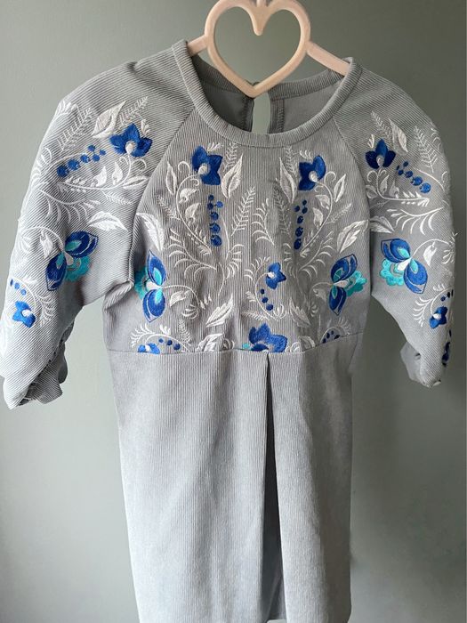 Вишиванка дитяча, вишите плаття 2-3 роки