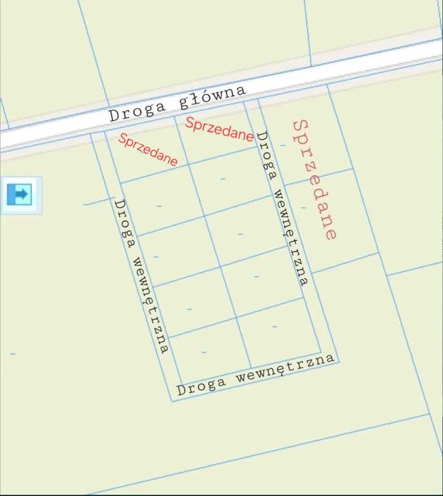 Sprzedam działki budowlane 6 km od Bartoszyc