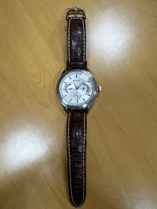 Relógio GANT Original Homem – Movimento Japonês – Bracelete em Pele