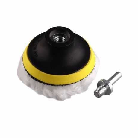 Kit polir berbequim 80mm adaptador tunning automovel