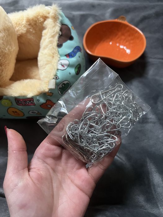 Гамак та мисочка для гризунів, щурик, дегу