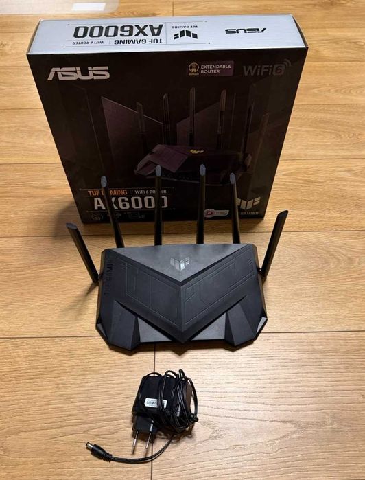 Router Asus TUF-Gaming AX6000 + Asus ZenWiFi AX Mini AX1800