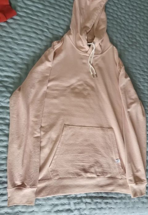 Casaco masculino rosa claro