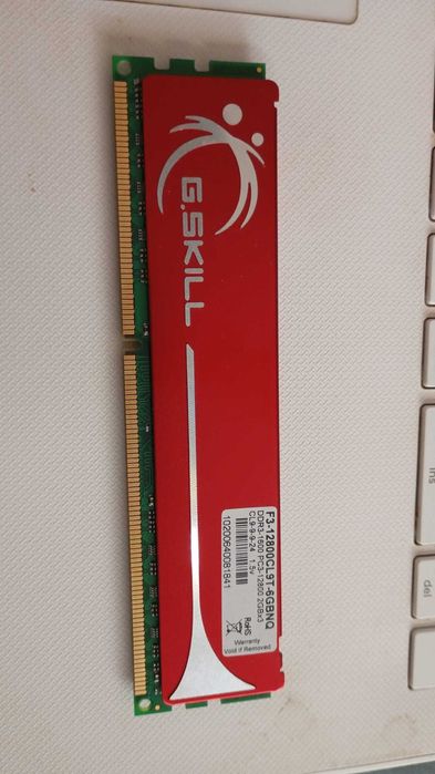 Memória DDR3 F3-12800CL9T-6GBNQ