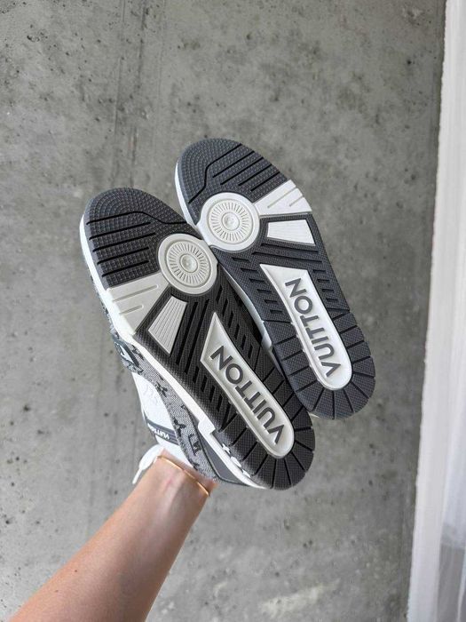 Кросівки Louis Vuitton Trainer Sneaker Grey premium u2