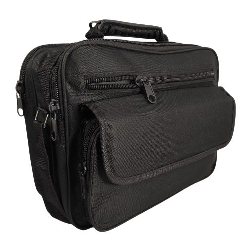 Torba do pracy męska czarna na laptop turystyczna model 507