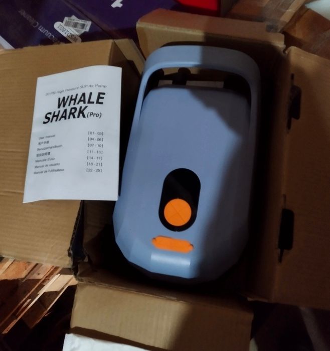 Акумуляторний насос високого тиску Airbank SUP Whale Shark Pro.