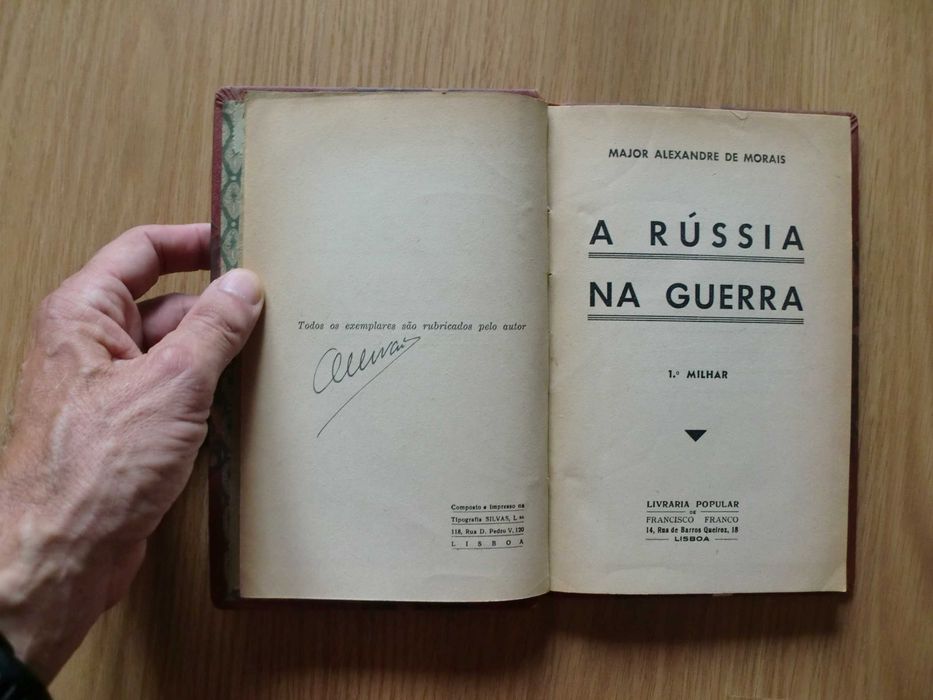 A Rússia na Guerra do Major Alexandre de Morais