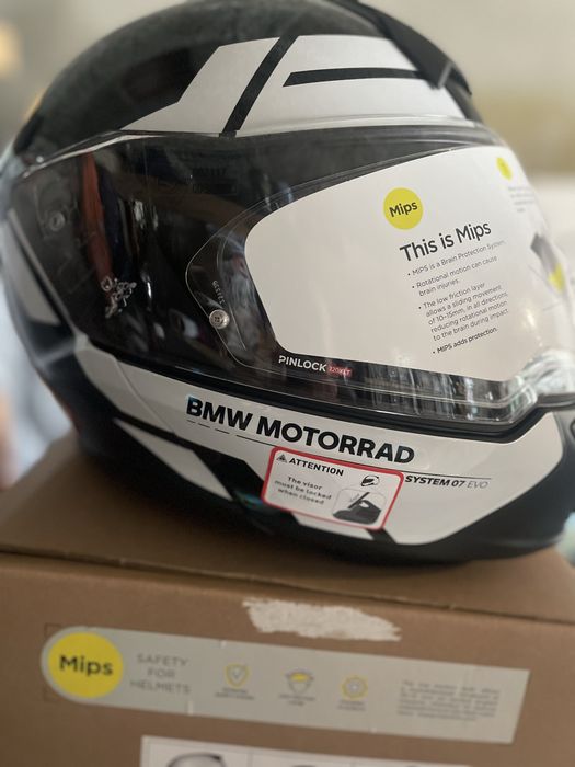 Capacete Bmw system 7 novo e Hjc ambos com intercomunicador