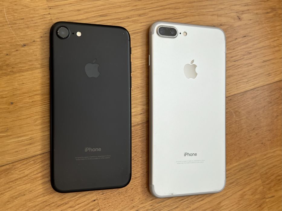 ДОНОР НА ЗАПЧАСТИ - iPhone 7 7 PLUS - 32 гб - 87-89% АКБ - ICLOUD - BLACK SILVER