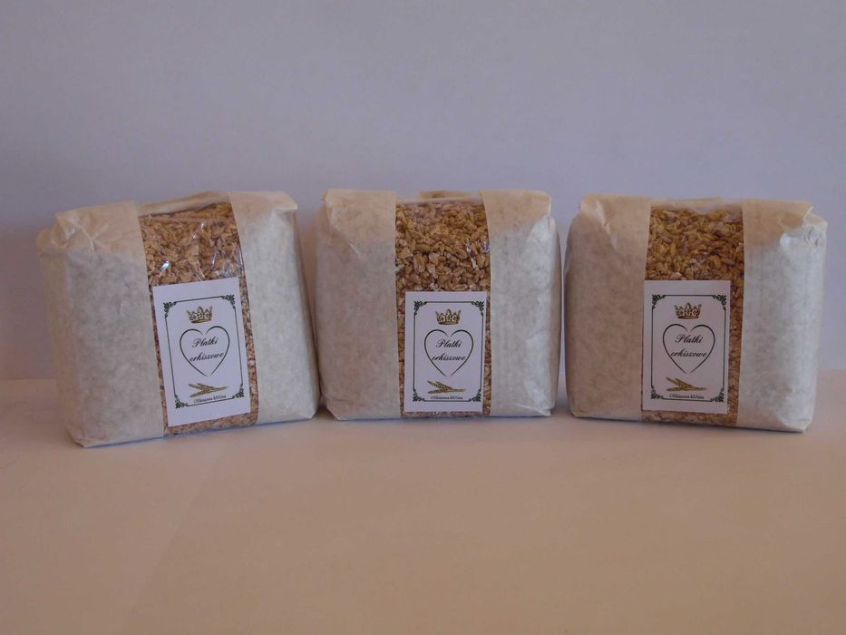 Orkisz - płatki orkiszowe 500g - ORkiszowa kRAina