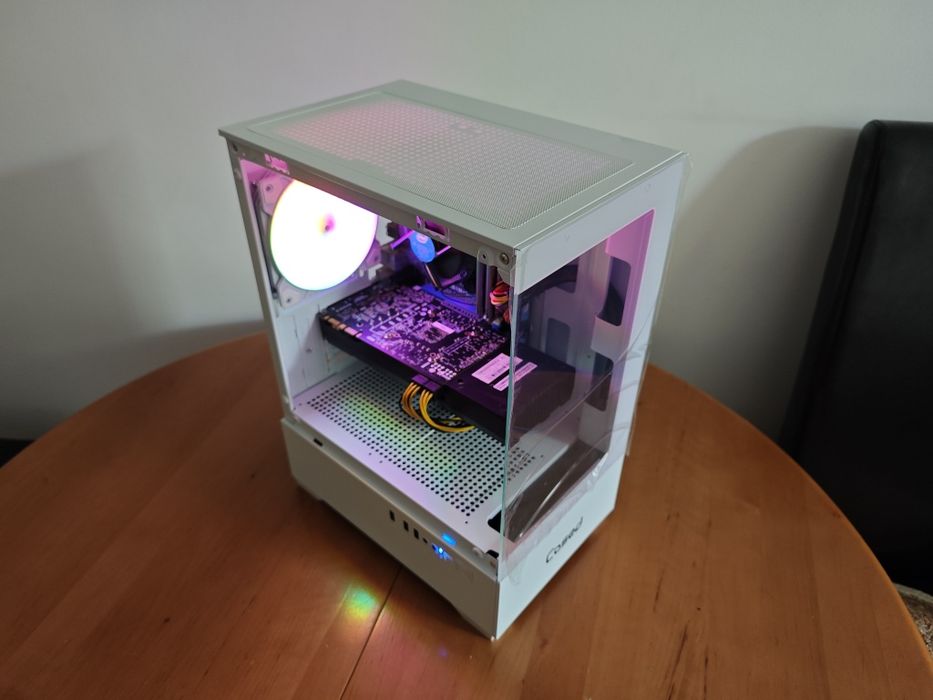 Komputer gamingowy Intel i5 GTX 970 SSD RGB e-sport akwarium