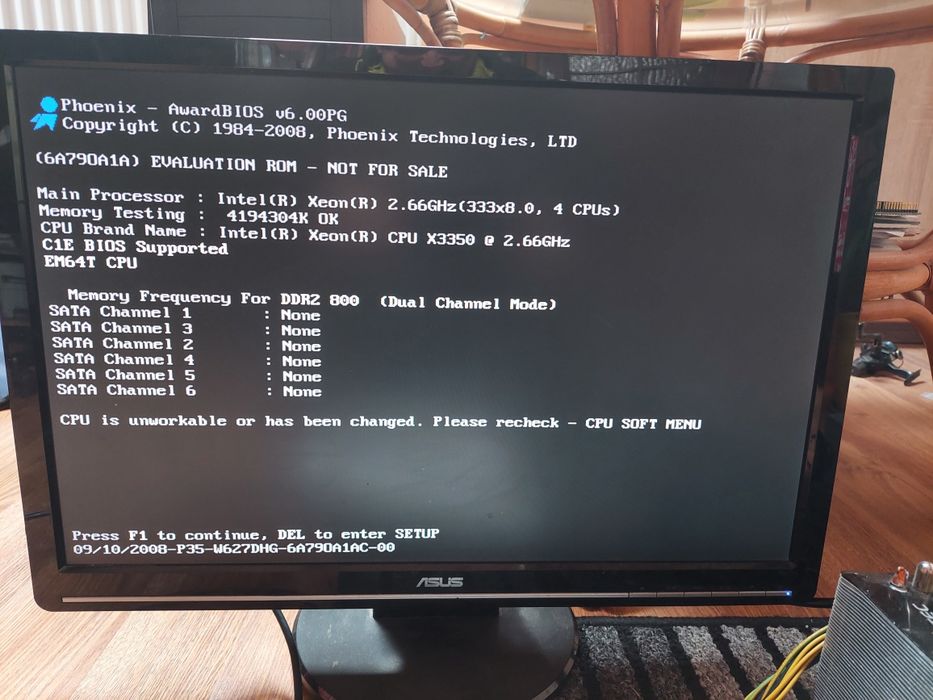 Płyta ABIT IP35 XEON 3350 4GB RAM