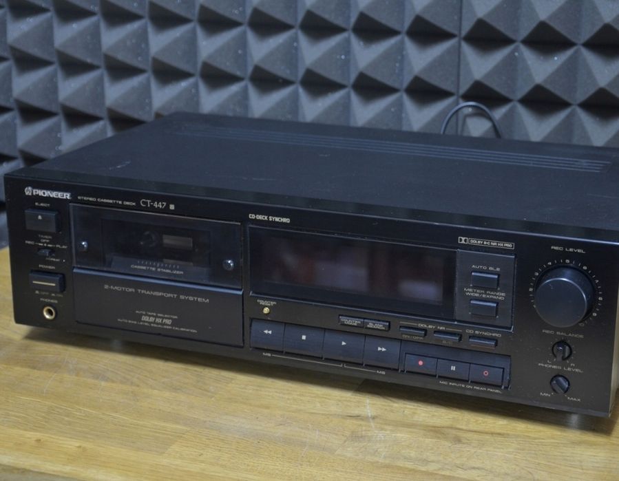 PIONEER CT-447 Stereo Cassette Deck