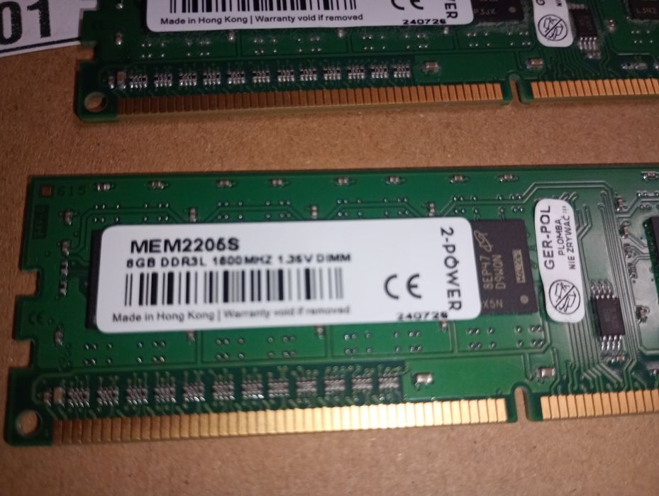 Pamięć RAM 16 GB 1600 MHz DDR3