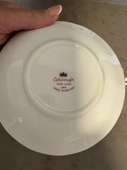 Чашка з блюдцем colclough (для чаю.)