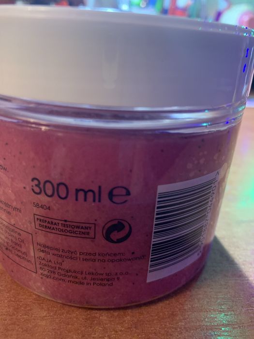 Ziaja peeling cukrowy 300 ml NOWY