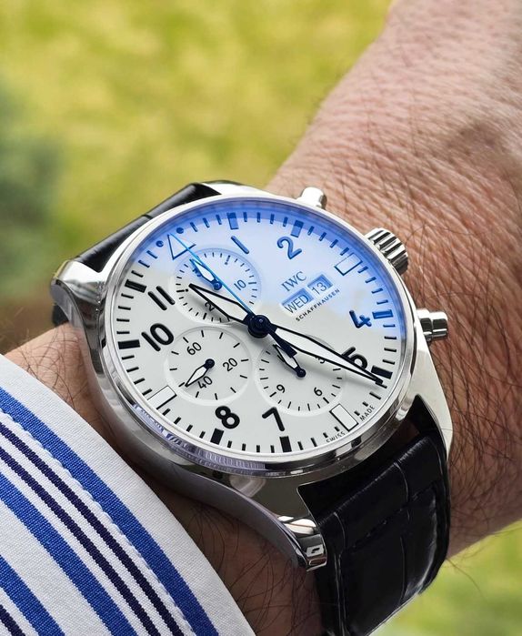 Zegarek Męski IWC Pilot's Chronograph   “150 Years”  43mm  IW377725