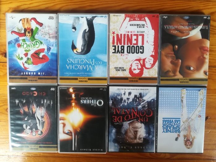 DVDs Filmes Natal Chicago Celine Dion Mariah Carey Nicole Kidman