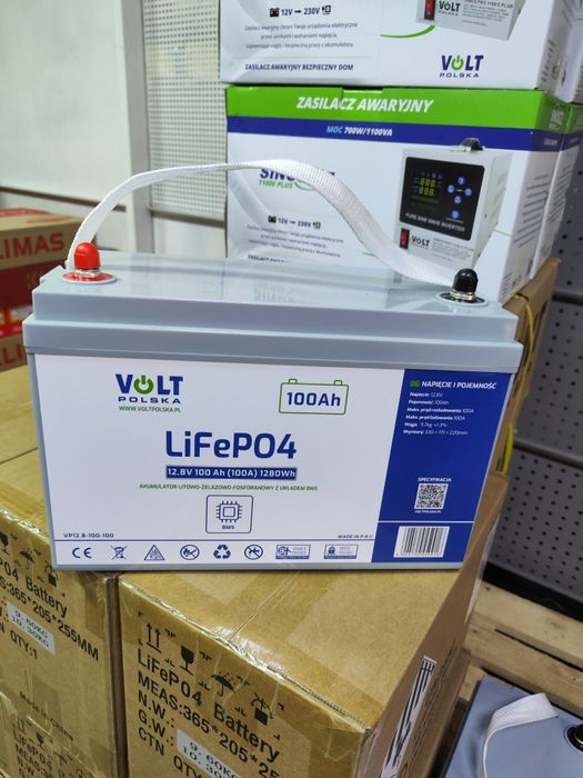 Акумулятор Volt Polska LiFePO4 12V 100Ah