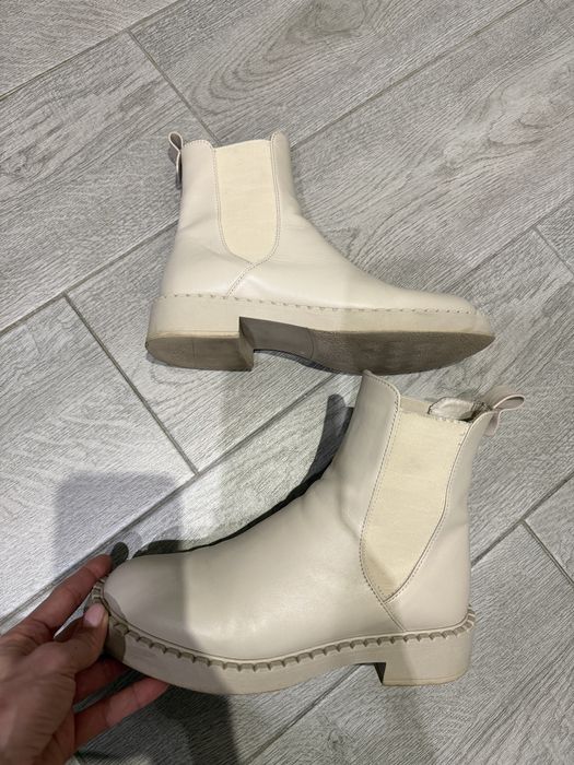 Шкіряні ботинки сапоги челсі фірмові