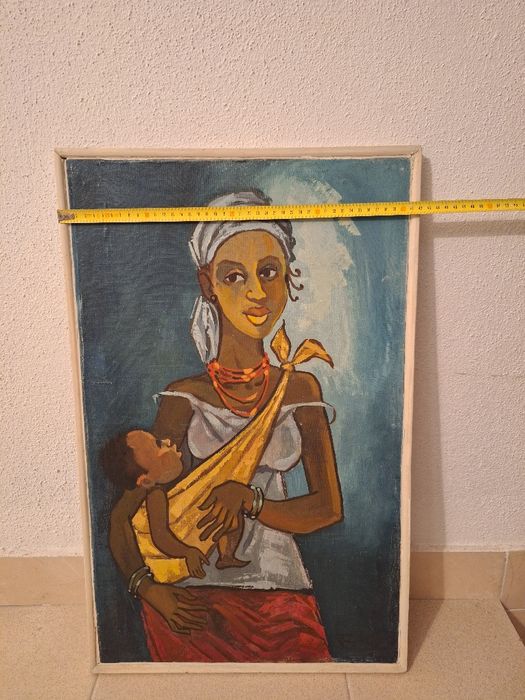 Quadro pintado à mão
