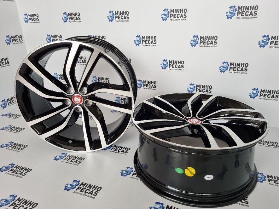 Jantes Jaguar XF em 20 Preto Polido