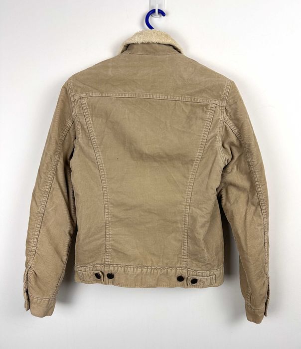 Kurtka jeansowa LEVIS STRAUSS sherpa beżowa baranek r. S