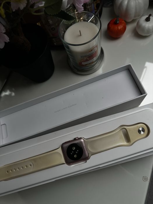Apple watch 2 pudrowy róż gold rose