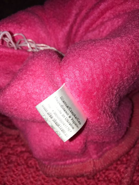 Зимова шапка для дівчинки