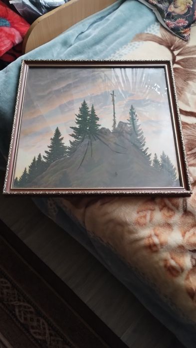 Obraz Krzyż w górach