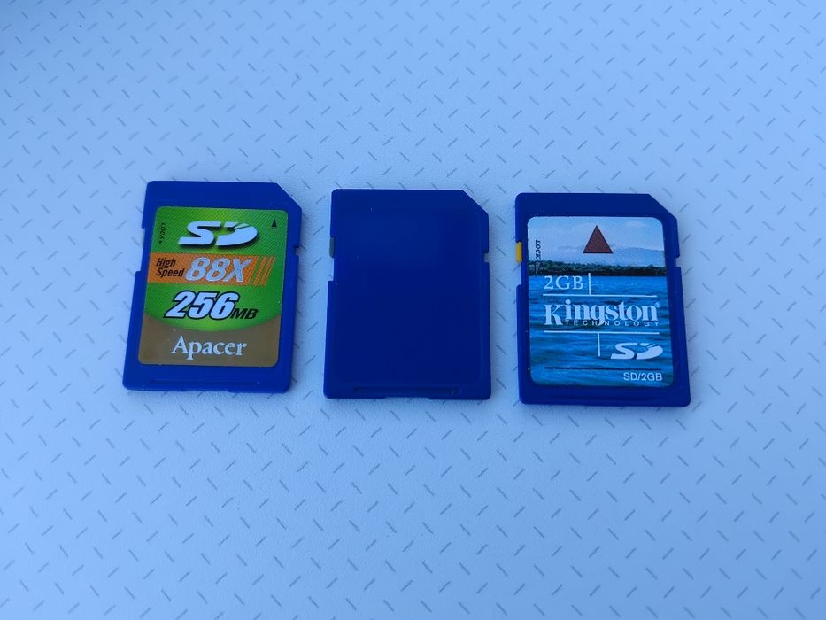 Cartão SD Memória 256MB Apacer SanDisk 1GB