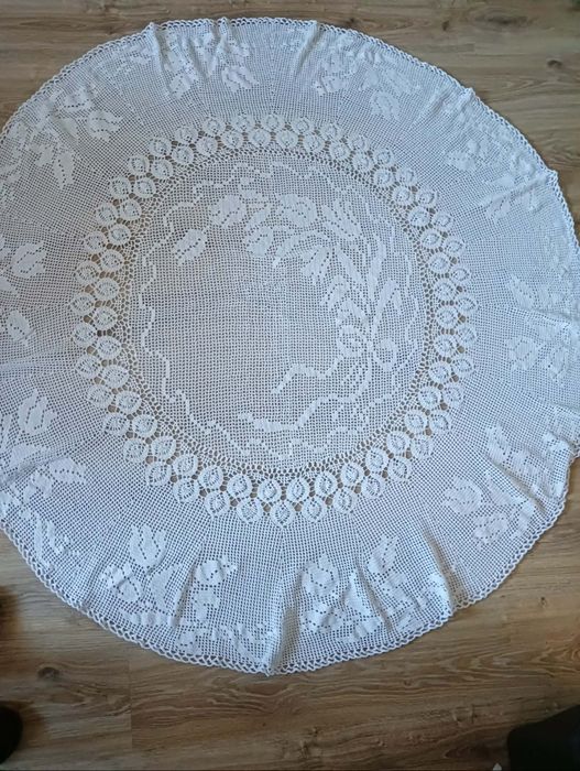 Obrus na szydełku