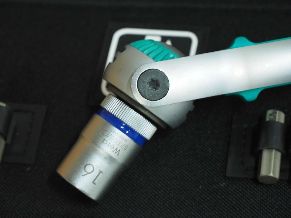 Zestaw kluczy nasadowych WERA 8100 SC 9 Zyklop 1/2'' grzechotka 28szt