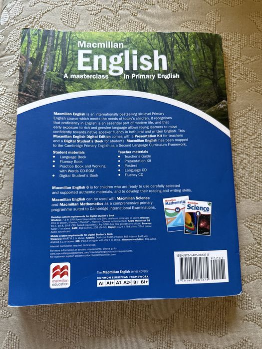 Macmillan english language book