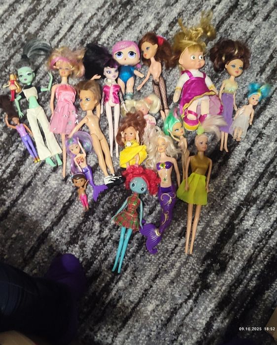 Куклы пакетом 20 штук