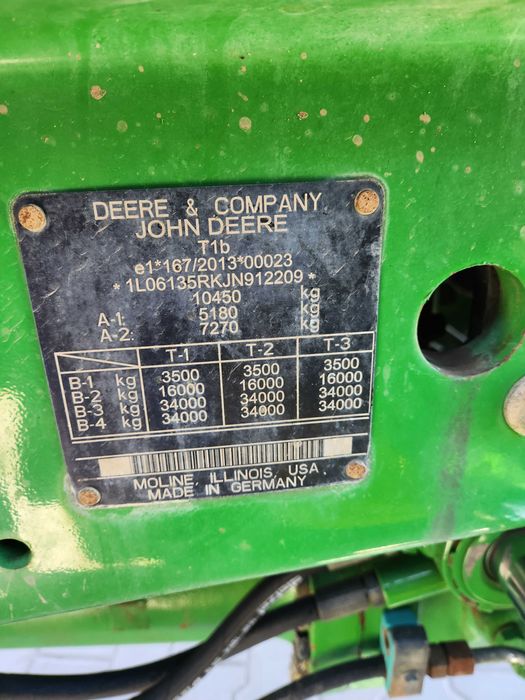 John Deere 6135R - 2018r - A/C - sprężarka