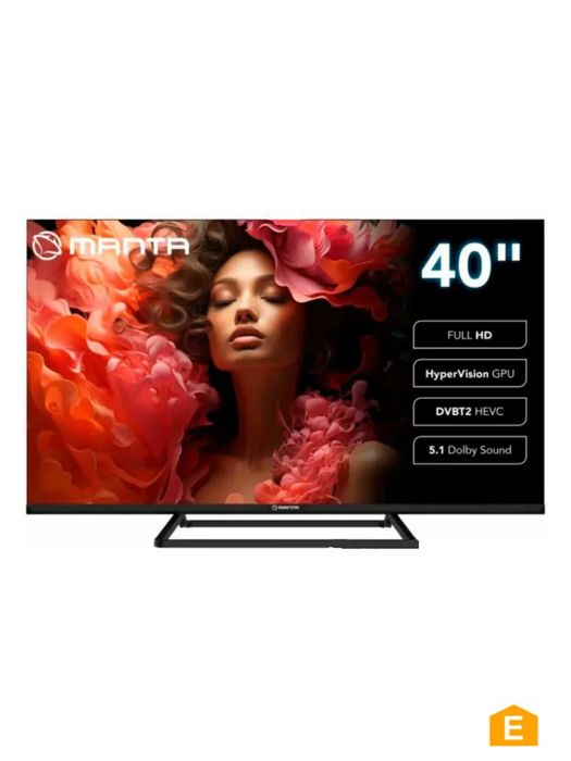 TV 40" Smart TV LED MANTA + Oferta Suporte
