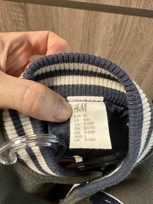 Бомбер H&M 12-18 міс 86 р