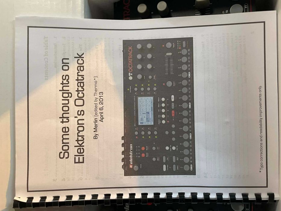Elektron Octatrack MKI