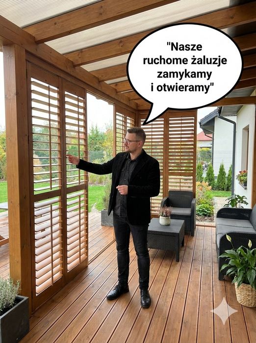 Pergole zabudowy tarasów wiaty zadaszenia tarasów