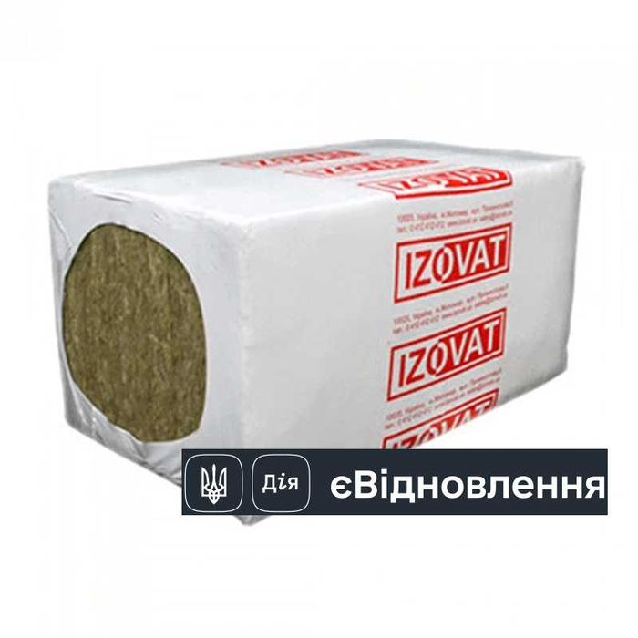 Базальтовий утеплювач в матах IZOVAT 45 кг/м3