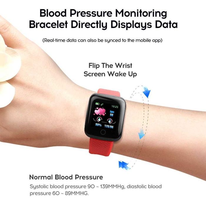 Smartwatch 116 - Bluetooth Smartwatch64551057782147123