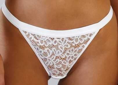 Lounge - Balcony Thong – White – S