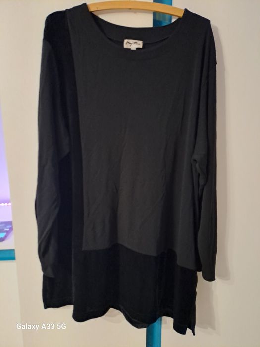 Czarna elegancka bluzka