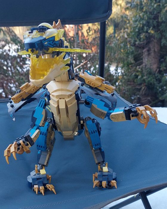 Lego Ninjago 71796 smok żywiołów TYLKO SMOK!